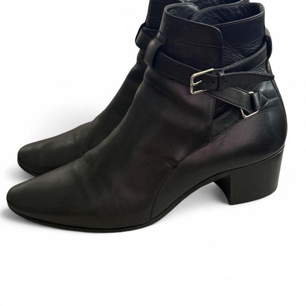 Saint laurent paris black leather